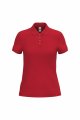 Goedkope Dames Polo iDeal Basic Brand Rood
